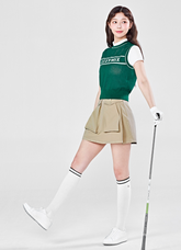 Golf Big Pocket A-Line Skirt